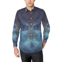 Men's All Over Print Long Sleeve Shirt(Model T61) thumbnail 1